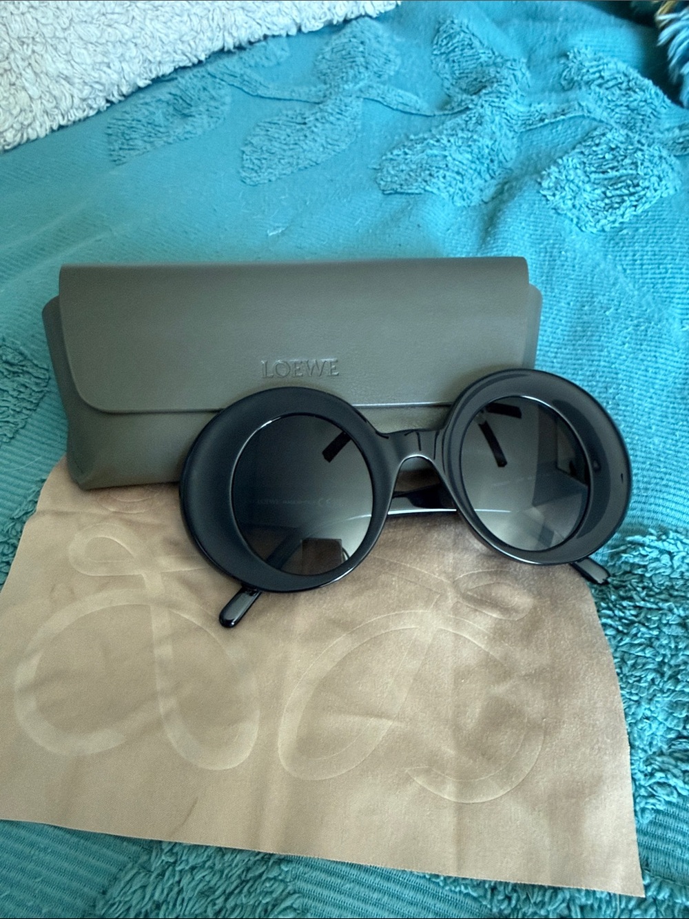 Loewe Round Black Sunglasses Sold Out!